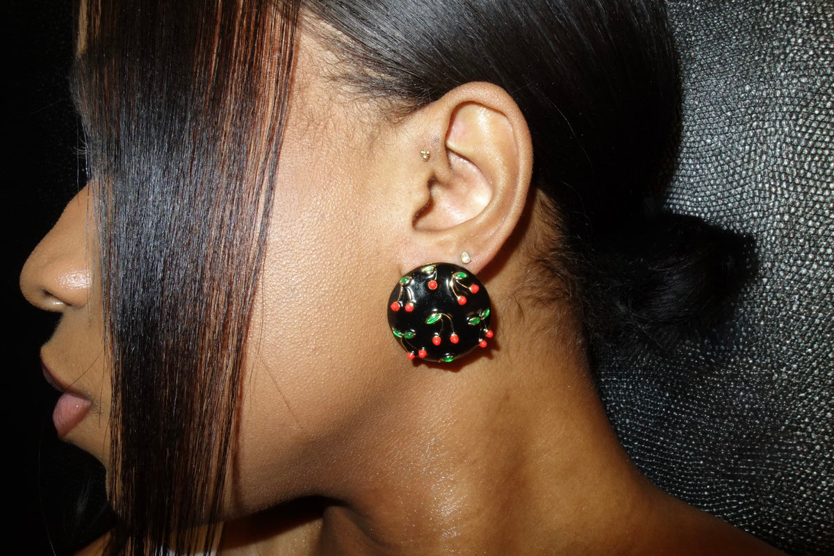 The Wild Cherry Earring